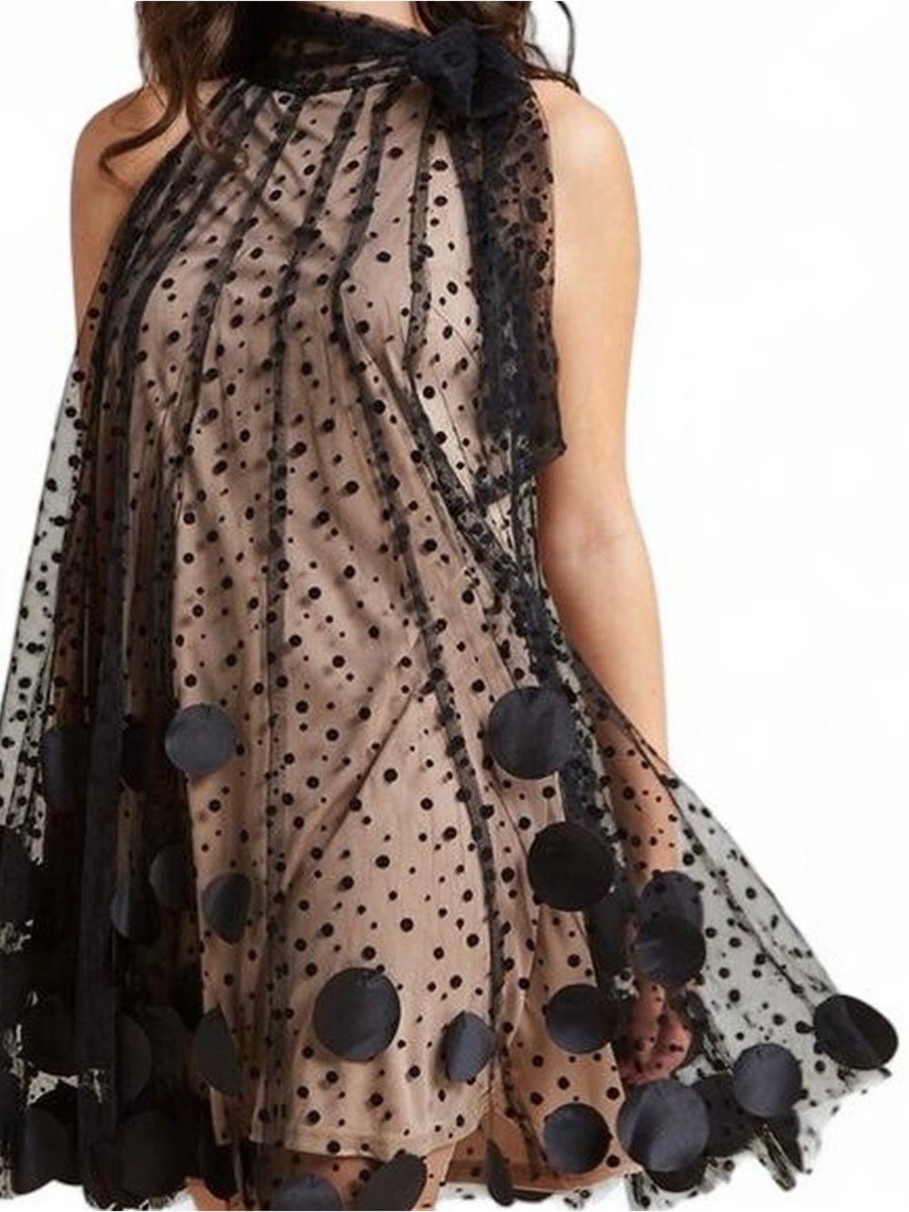 Altar’d State Polka Dot Tulle Party Dress